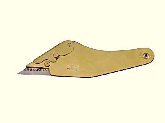 Furrier Brass Blade Holder ROMI, Solingen Germany - Etsy