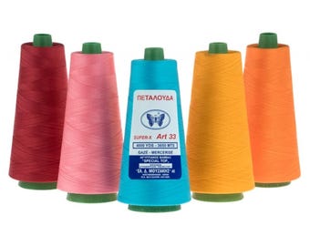 Egyptian Cotton Thread: 4000 Yards, Mercerized Finish