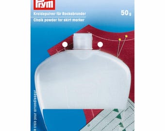 Polvo de tiza Prym 50 g para marcar faldas, Código de producto: 611886