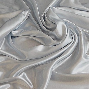 Solid Colored Satin Fabric Lining, 150cm (59&quot;) wide