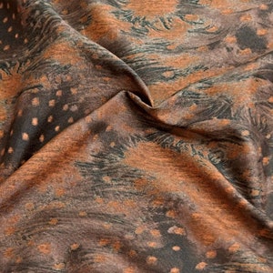 Printed Lining Fabric: Anti-Static, Wrinkle Resistant, 59&quot; Wide - Sold by the Meter