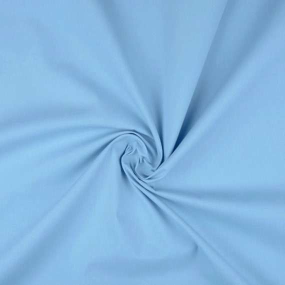CVC (Chief Value Cotton) Apparel Poplin Fabric, 150cm Wide, Sold by the Meter.