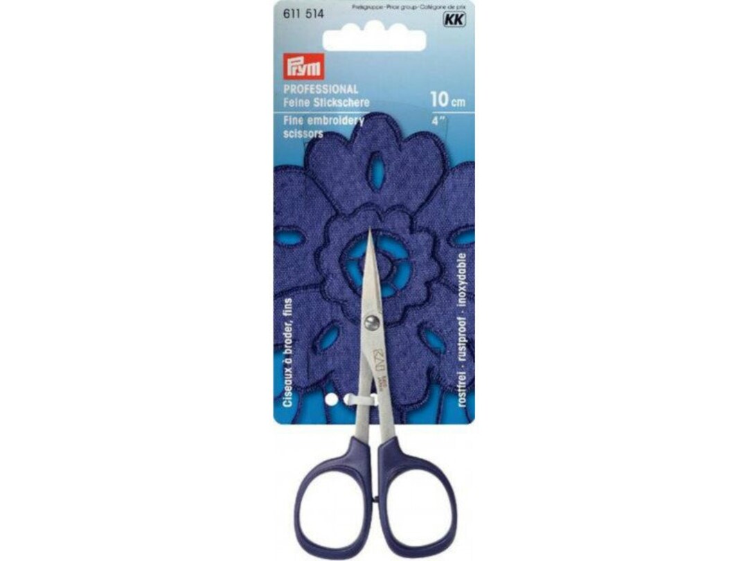 Fabric Craft Scissors, Shears Sewing Quilting Embroidery Dressmaking  Fiskars 5 Inch Curved Craft Scissors 