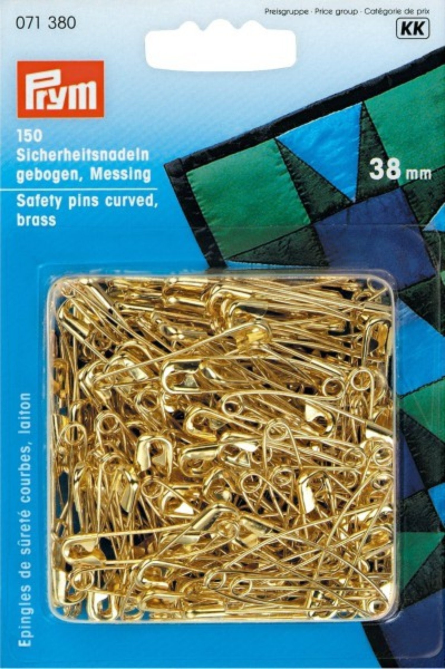 Silver Safety Pins Size 2 - 1.5 Inch 144 Pieces 