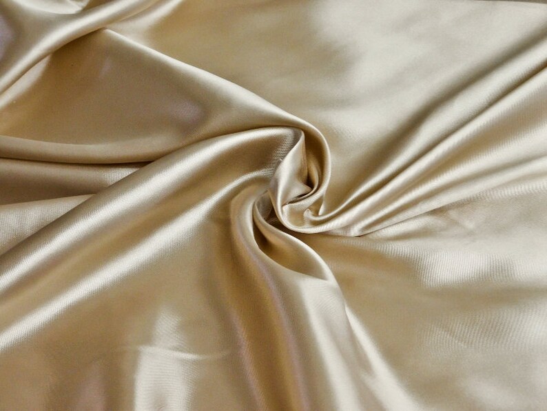 Solid Colored Satin Fabric Lining 150cm 59 Wide Etsy