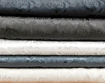 Italian Jacquard Lining Fabric: Anti-Static, Wrinkle Resistant, 59" Wide