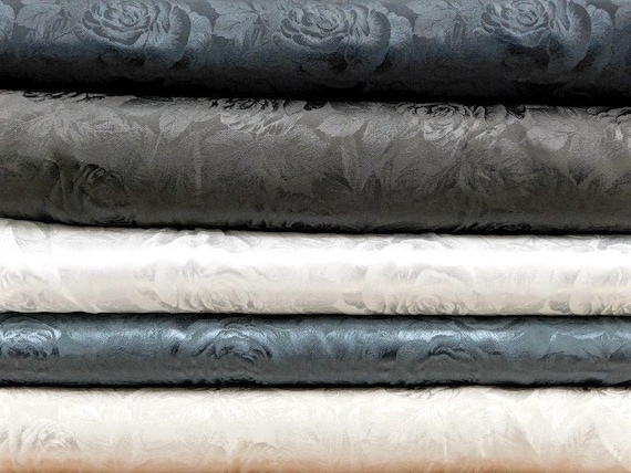 Italian Jacquard Lining Fabric: Anti-Static, Wrinkle Resistant, 59" Wide