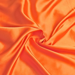 Solid Colored Satin Fabric Lining, 150cm (59&quot;) wide