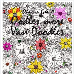 Duncan Grant&#39;s Oodles Meer Van Doodles Volwassen Kleurboek, kleurboek