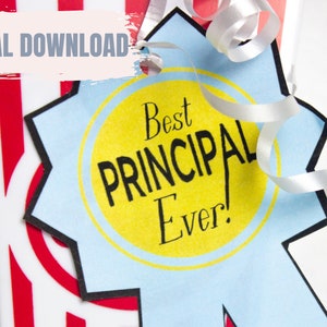 Principal Appreciation Gift Tag - DIGITAL