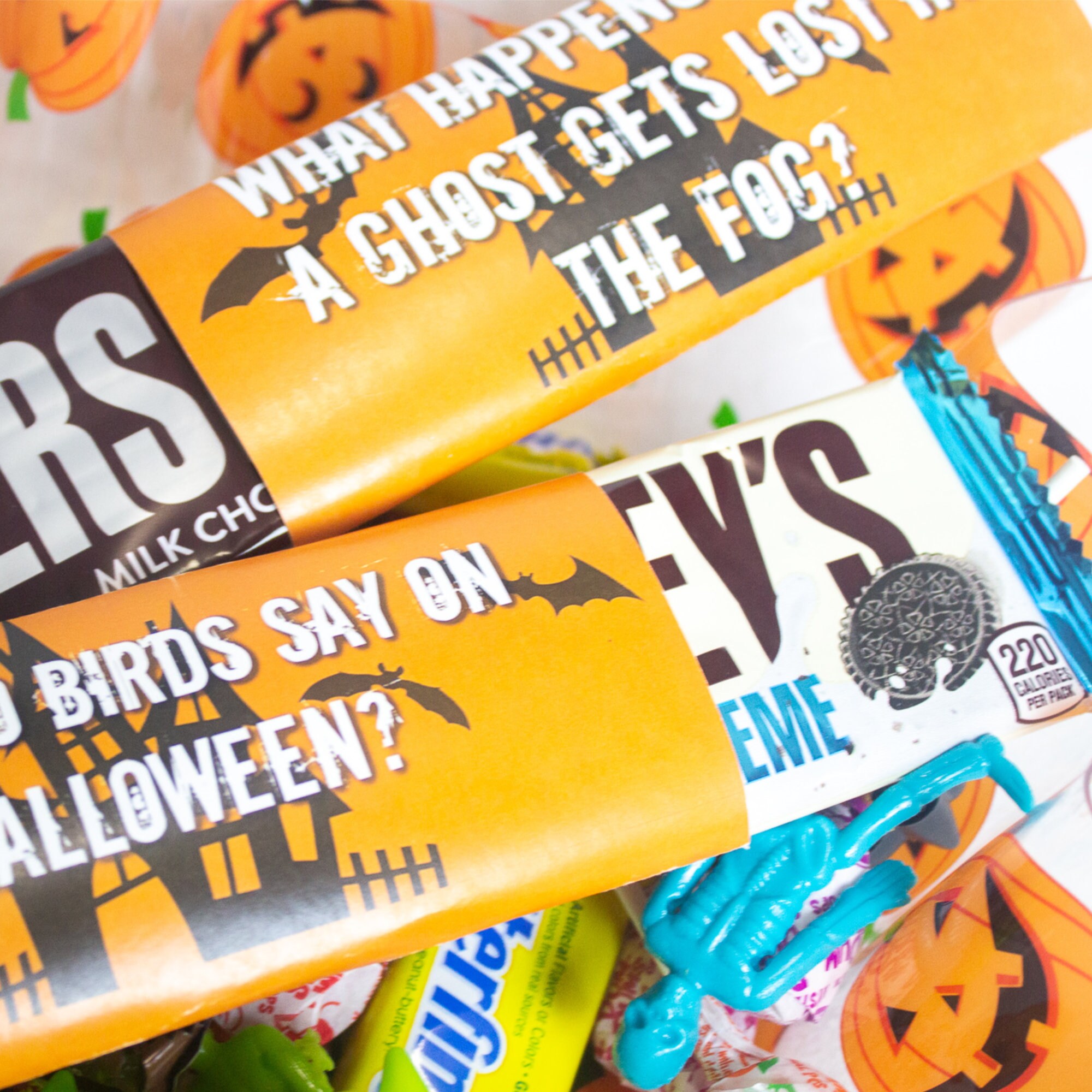 Halloween Joke Candy Wrapper DIGITAL Etsy