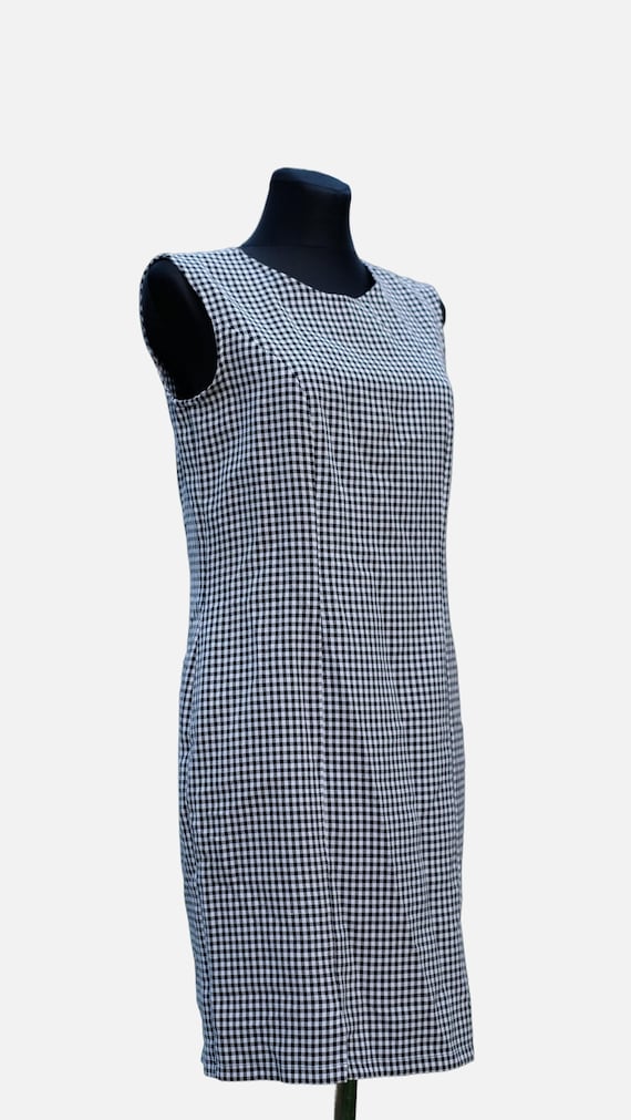 black and white checkered mini dress Darling Mini Dress | Black Gingham | Size XXS