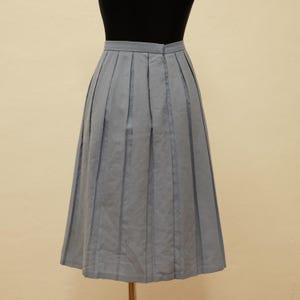 Baby grey pleated skirt online