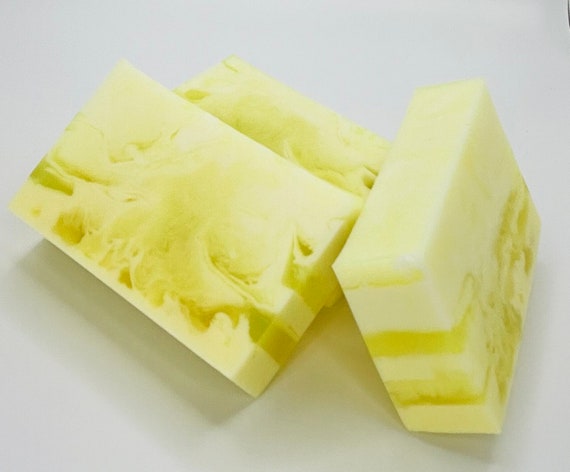 Goat Milk & Honey Soap | Lemon Scented Soap | Glycerin Soap | Handmade Soap.