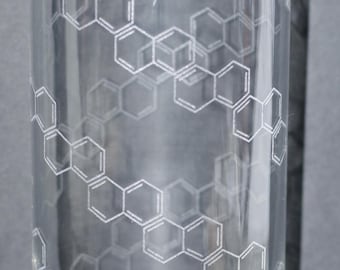 Naphthalene Chemistry Vase – Organic Chem Lab Décor – Geeky Science Gift