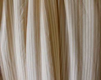 Handloom Eri Silk Stripe Fabric  - 42"