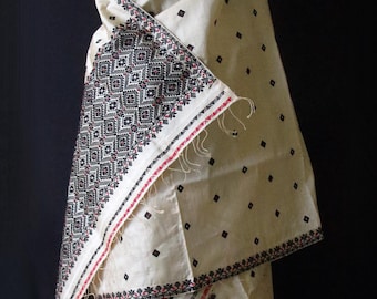 Tassar Silk Handloom Traditional Mekhla Chador Set from Assam , India