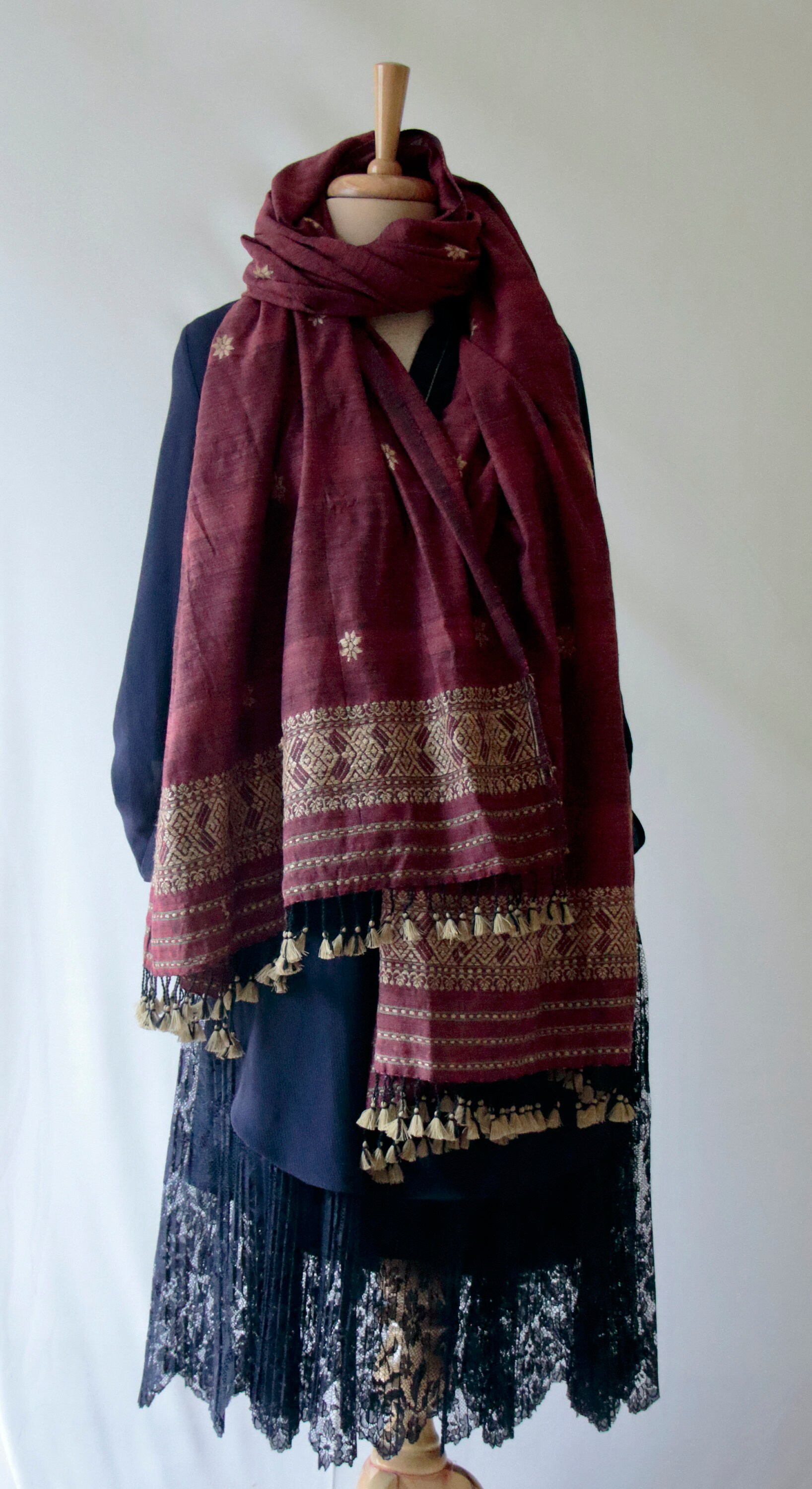Eri silk shawl online sale
