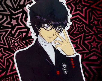 Protagonist Joker Persona 5 Ren Amamiya 90s Inspired Anime Etsy Hong Kong