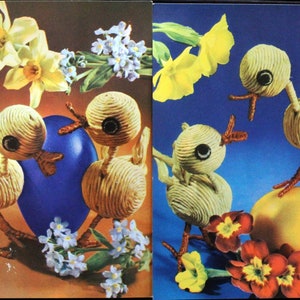 Cartoline d'epoca Pasqua GDR fine anni '60 coniglio inutilizzato