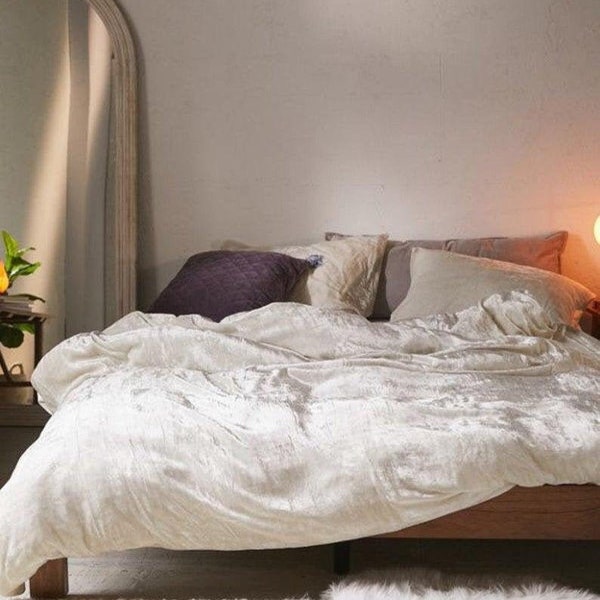 Velvet Bedding Etsy