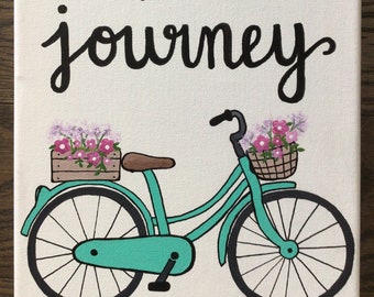 Joy In The Journey Canvas Painting