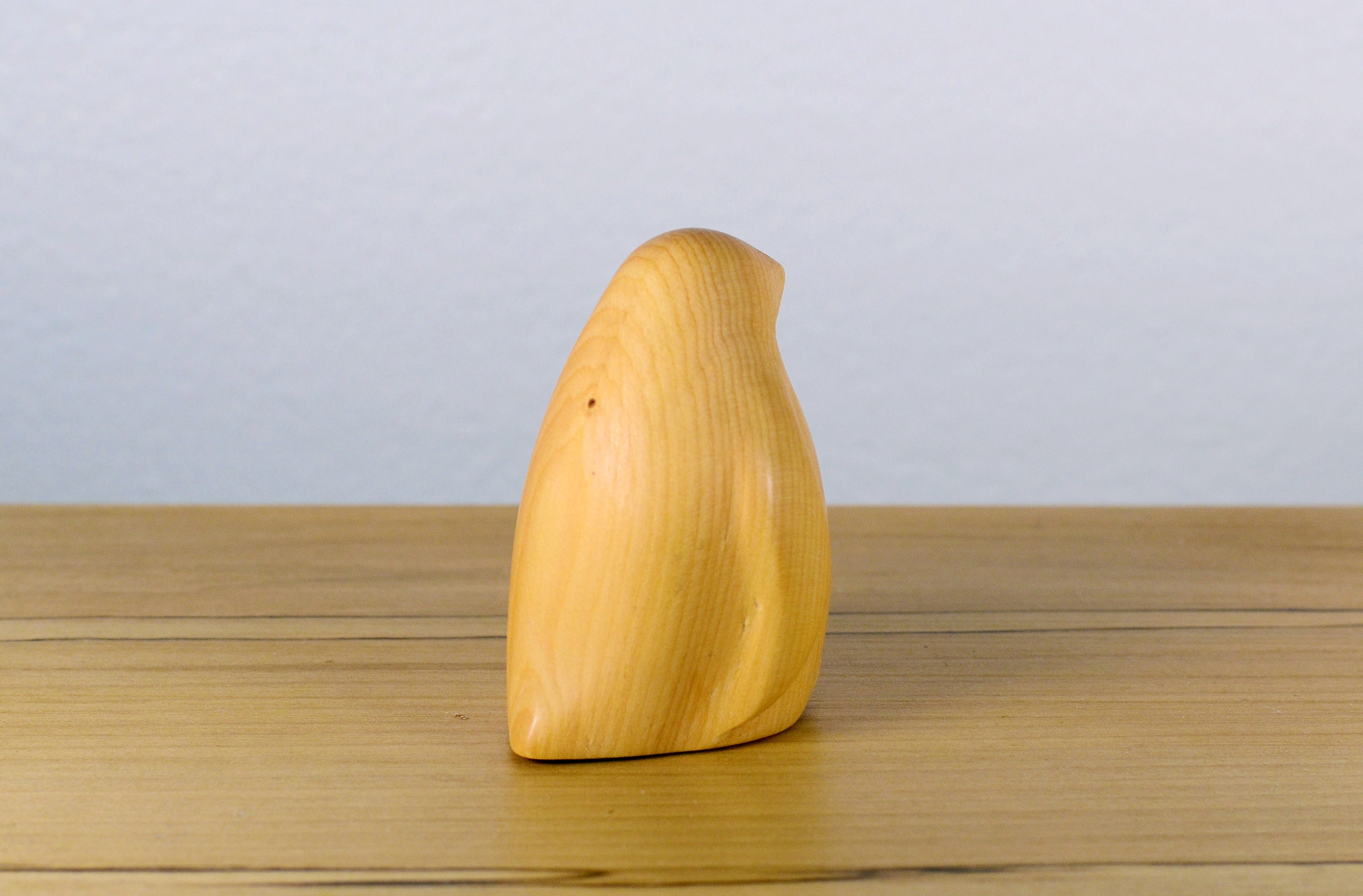 COLONY of PENGUINS Hand Carved Wood Penguin Sculptures Etsy