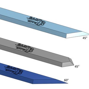 Three-Piece Set of Pottery Scrapers & Formers for Wheel Throwing