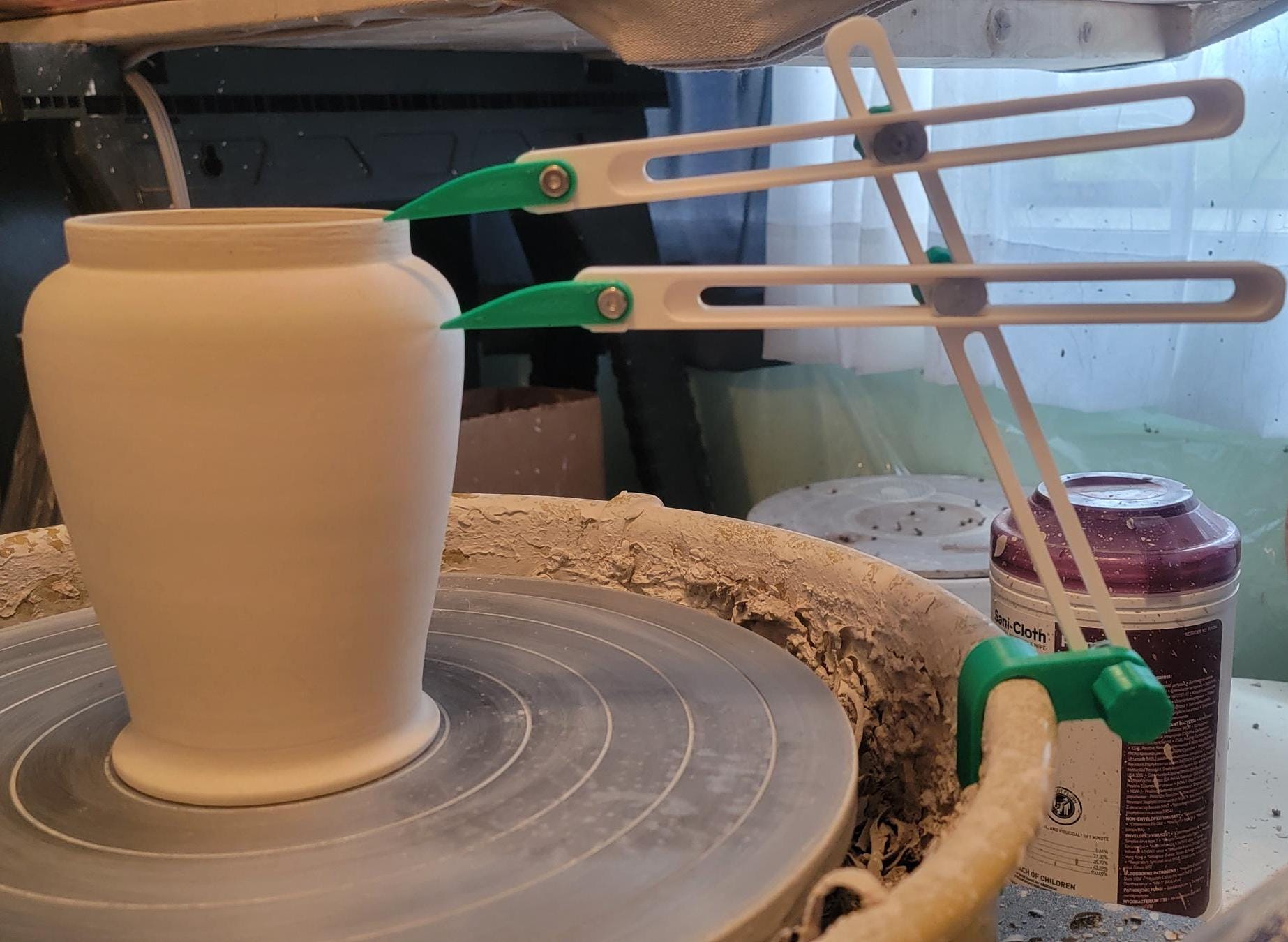 Two-Armed Pottery Wheel Throwing Gauge