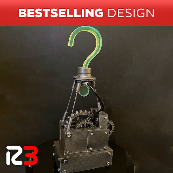 Bestseller - Riddle Trophy Asylum City USB/Battery - 3D printed, PRE-ORDER for 2024