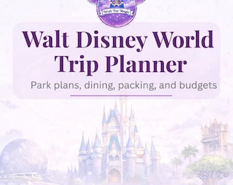 ウォルト ディズニー ワールド 旅行プランナー | パークの旅程、持ち物リスト、食事と予算プランナー!