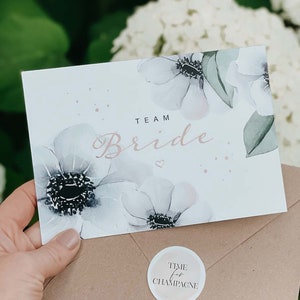 Postkarte "Team Bride"