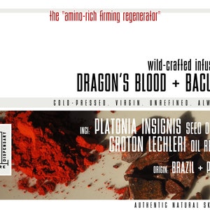 Wild-Crafted Infusion - Dragon's Blood + Bacuri - The "Amino-Rich Firming Regenerator"
