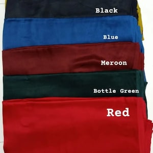 Modal Silk Plain Fabric By Yard, Running Meter Modal Fabric