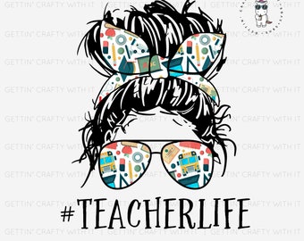 Download Teacher Life Svg Etsy
