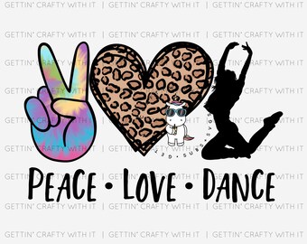Free Free 259 Peace Love Dance Svg SVG PNG EPS DXF File