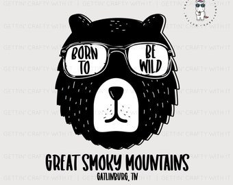 Free Free 190 Smoky Mountain Bear Svg SVG PNG EPS DXF File