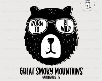 Free Free 190 Smoky Mountain Bear Svg SVG PNG EPS DXF File