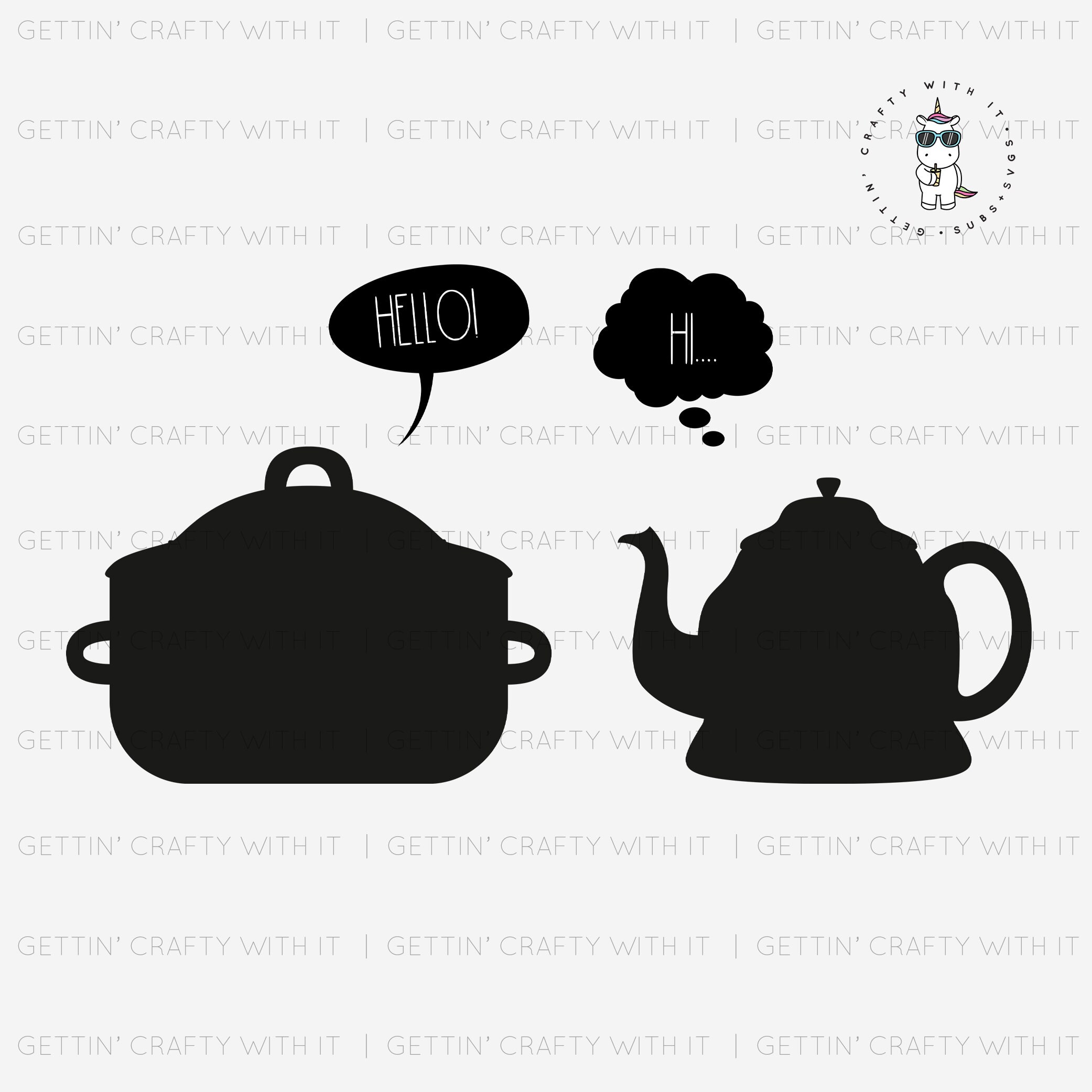Pot Meet Kettle PNG Digital Download Etsy