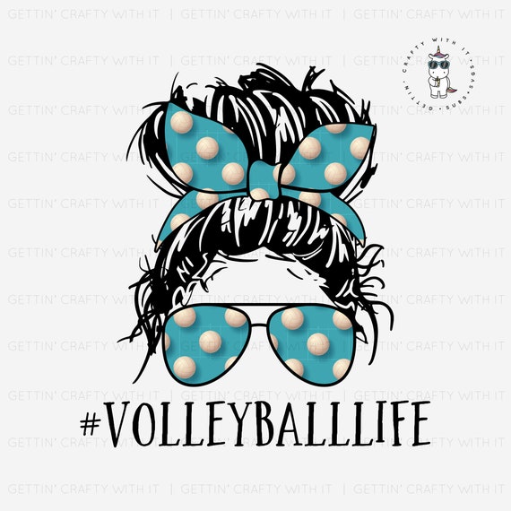 Volleyball Life PNG Digital Download Etsy