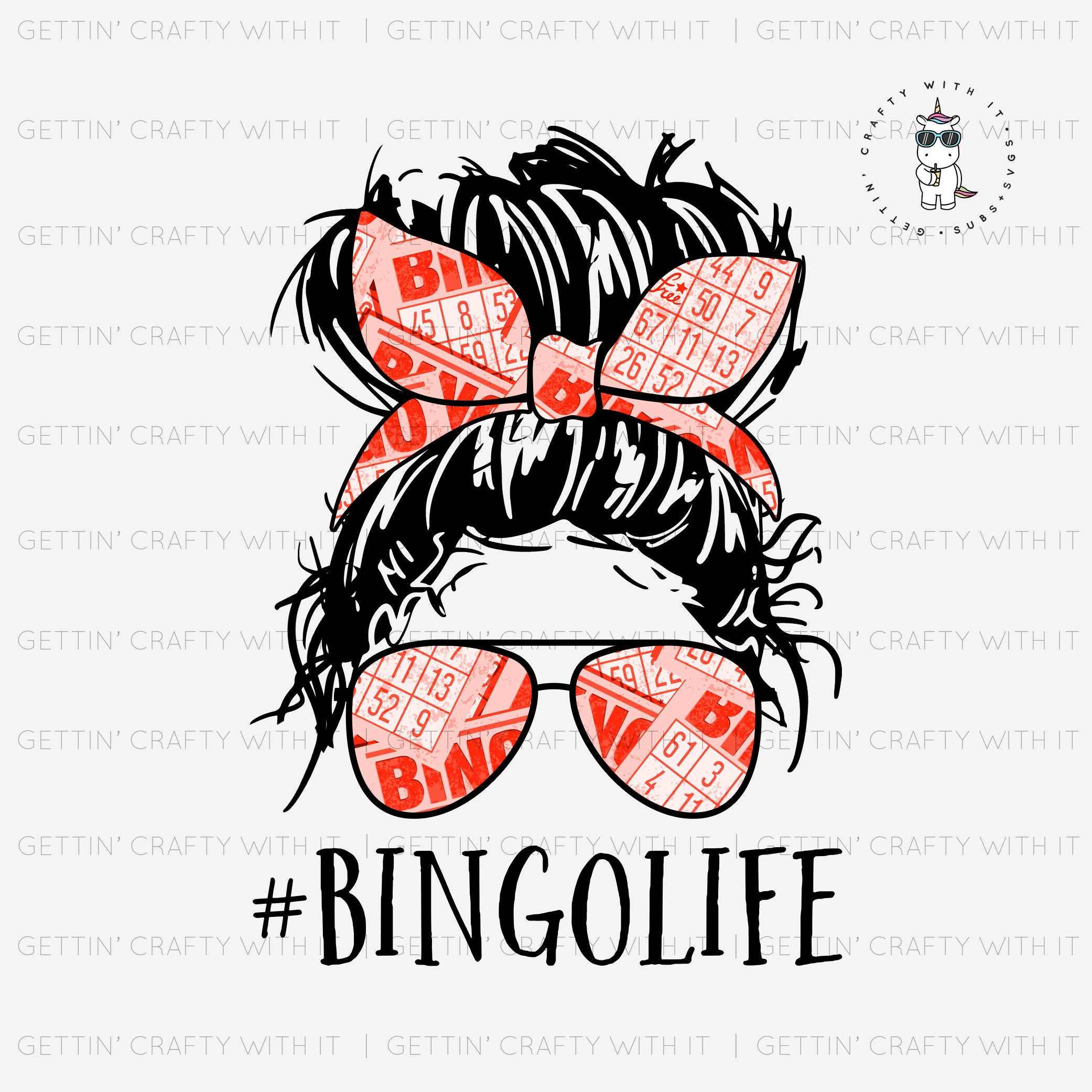 Bingo Life PNG Digital Download | Etsy