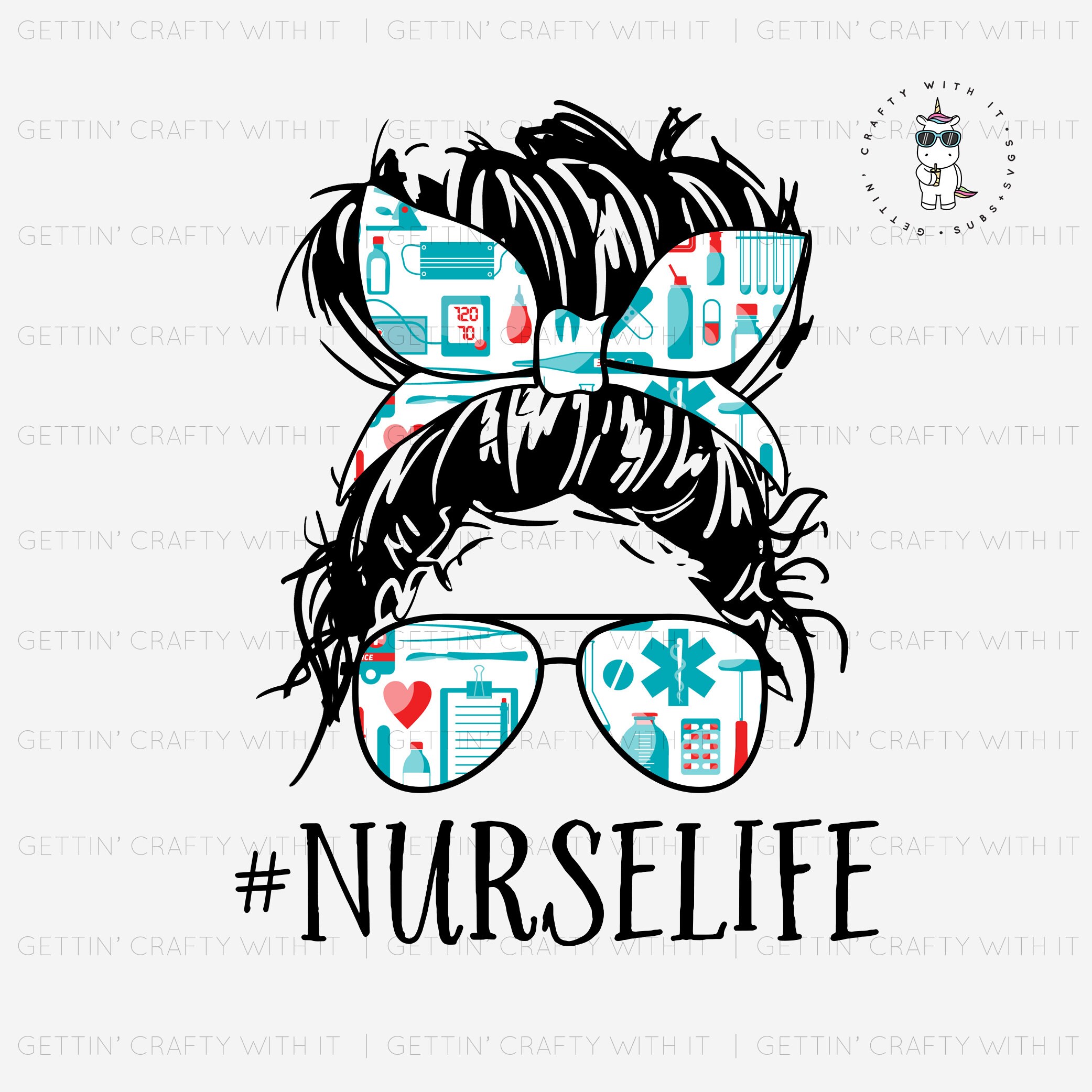 Nurse Life PNG Digital Download Etsy UK