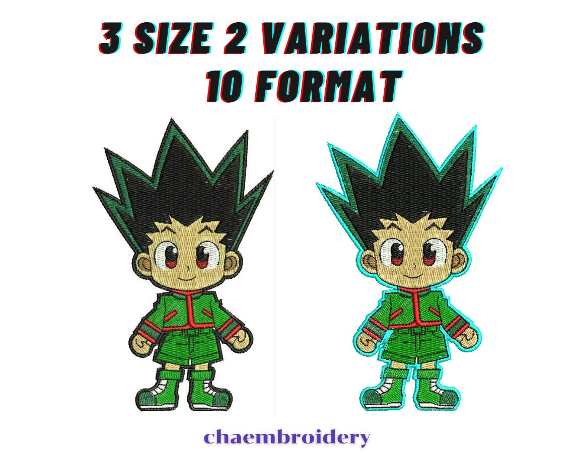 Chibi Gon Freecss Peeker Sticker Sticker – Anime Town Creations