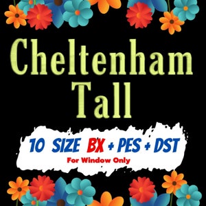 Cheltenham Tall embroidery fonts,PES,DST,BX font,embroidery designs,machine embroidery fonts,machine embroidery designs,Monogram Alphabet