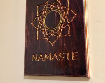 Lotusblüte Namaste