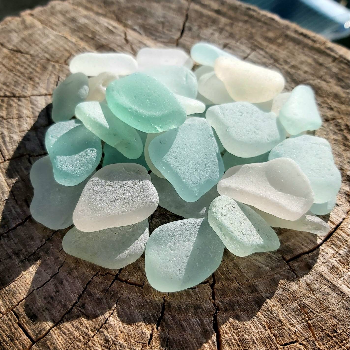 Sea glass bulk lot 10 20 Medium size Authentic Seaglass Etsy