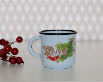 Baroque Color Enamel Glass Daisy Tea Cup Mug Flower Wedding Christmas Gifts