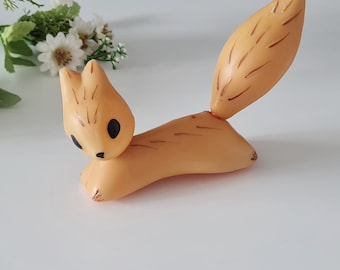 珍しいリス、1960年代ソ連のヴィンテージソ連製ぬいぐるみ - Etsy 日本
