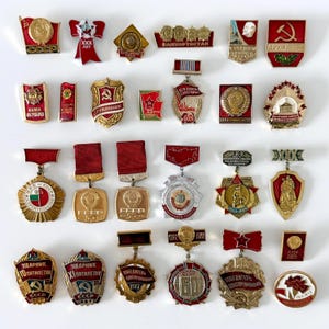 Soviet badge - Etsy 日本