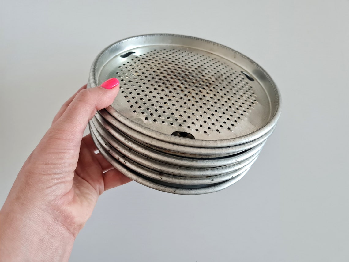 Set of Round Graters Vintage Graters For Vegetables Antique Etsy